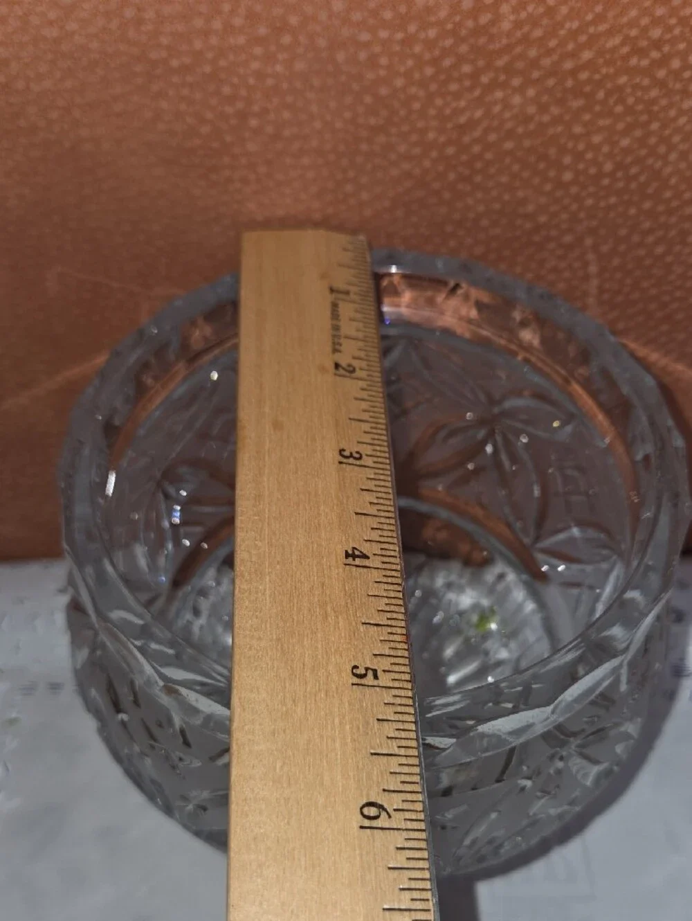 Classic Clear Cut Crystal Vase and Bowl Set - Clear Glass Home Accent